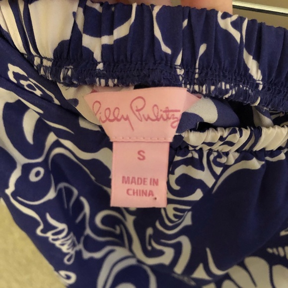 Lilly Pulitzer Dresses & Skirts - Lilly Pulitzer blue white romper - small
